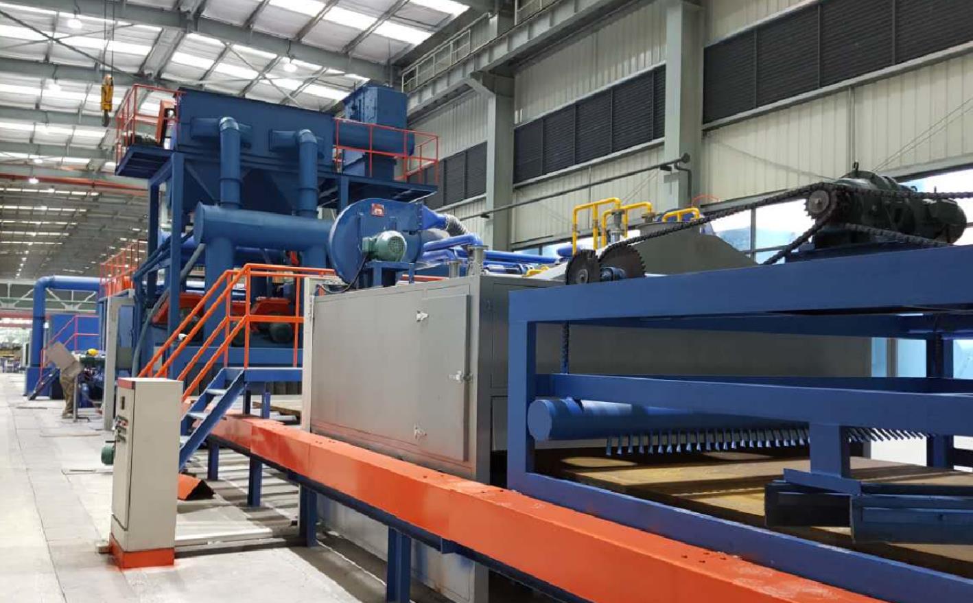 江蘇拋丸機(jī)除銹設(shè)備 4 鋼板預(yù)處理線 4